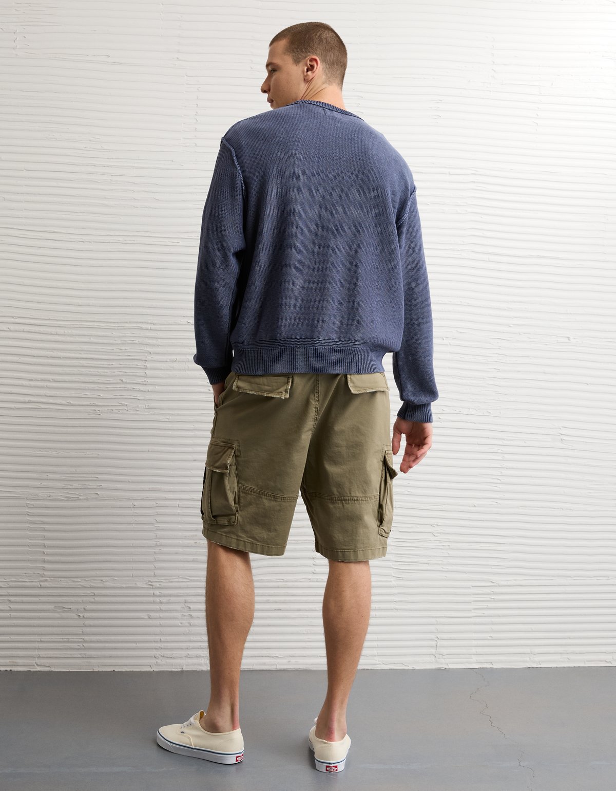 AE Washed Reverse Sweater - image 2