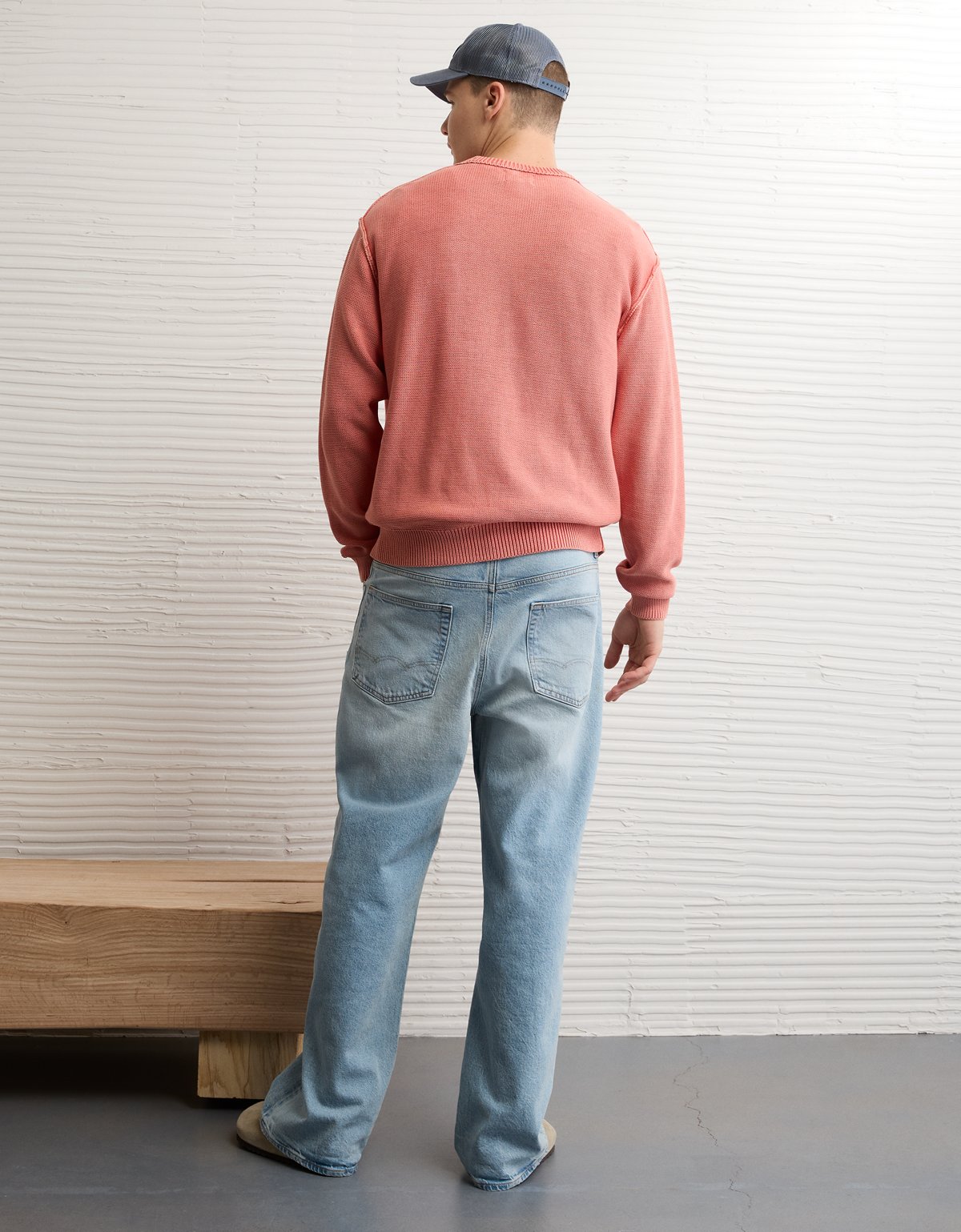 AE Washed Reverse Sweater - image 2