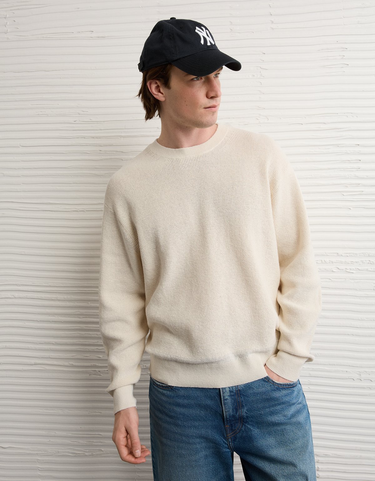 AE Waffle Knit Sweater - image 5
