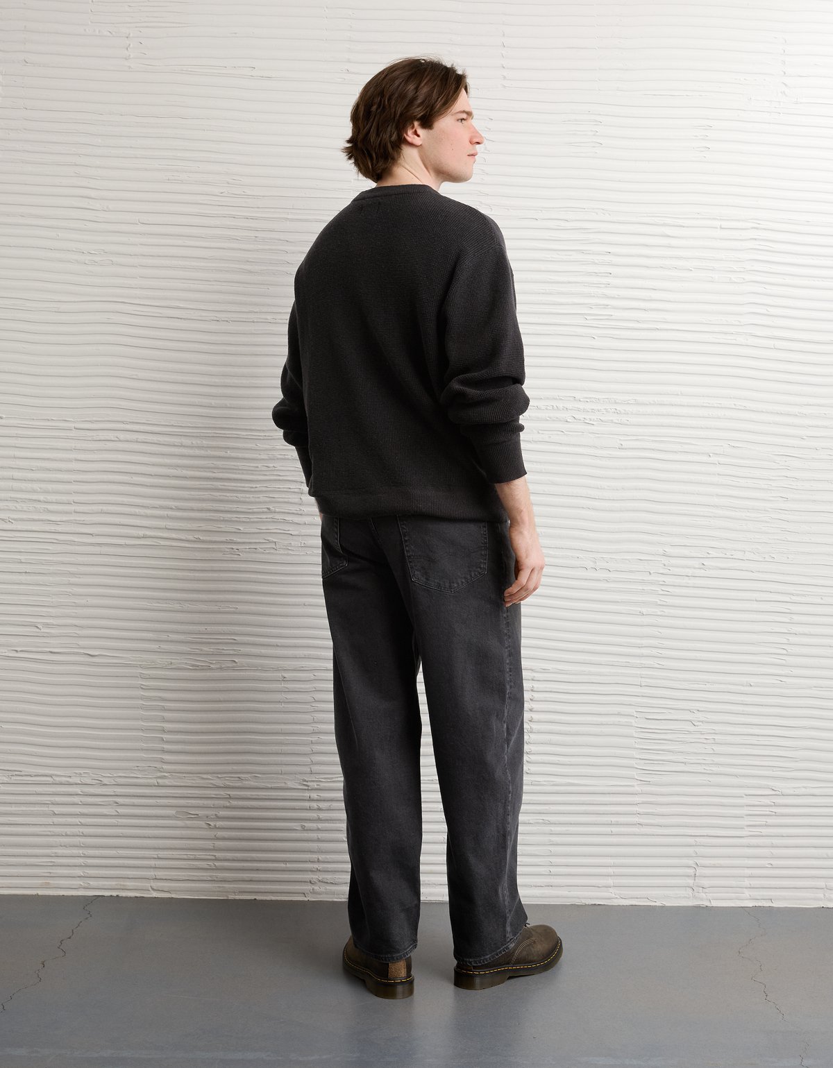 AE Waffle Knit Sweater - image 2