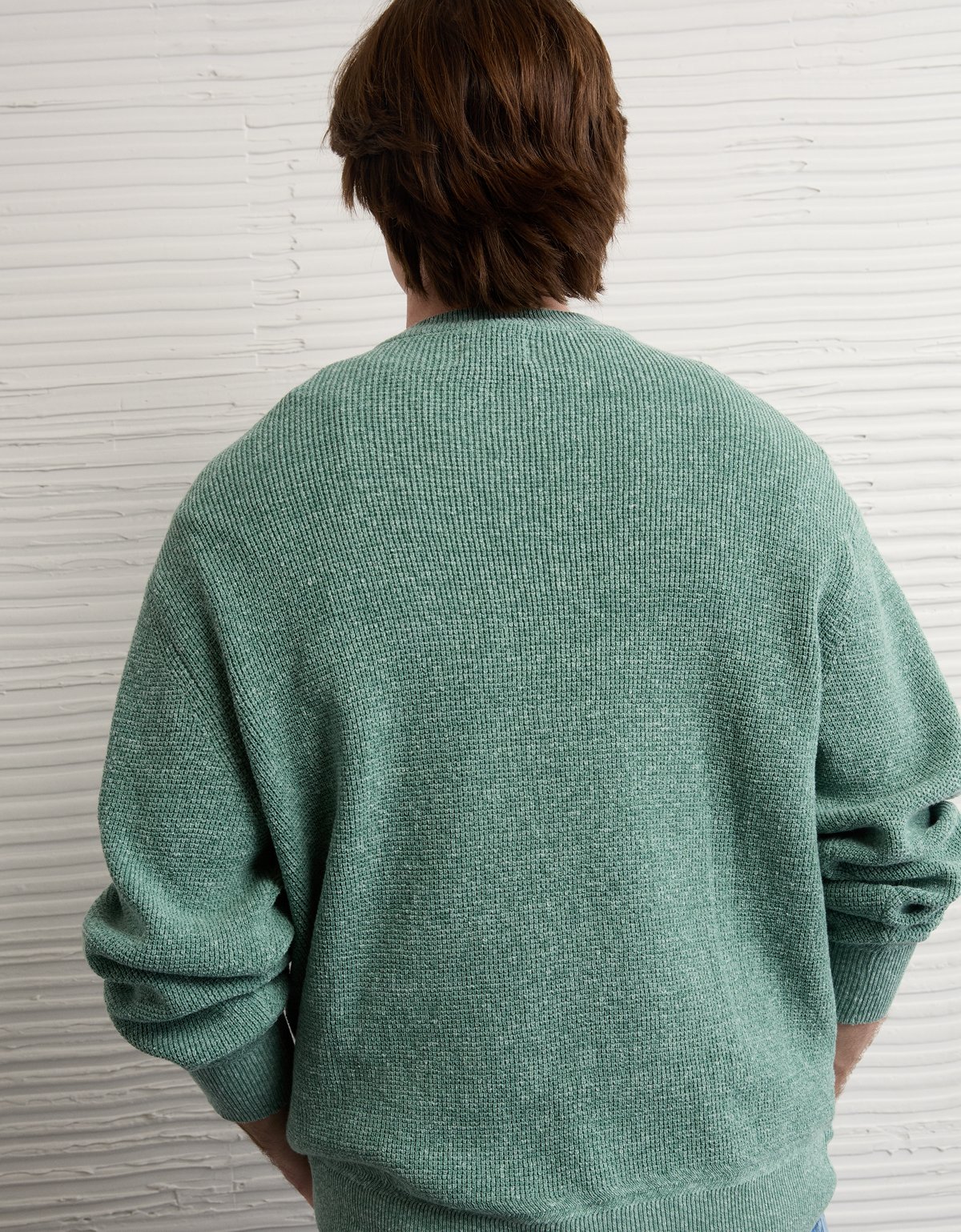 AE Waffle Knit Sweater - image 2