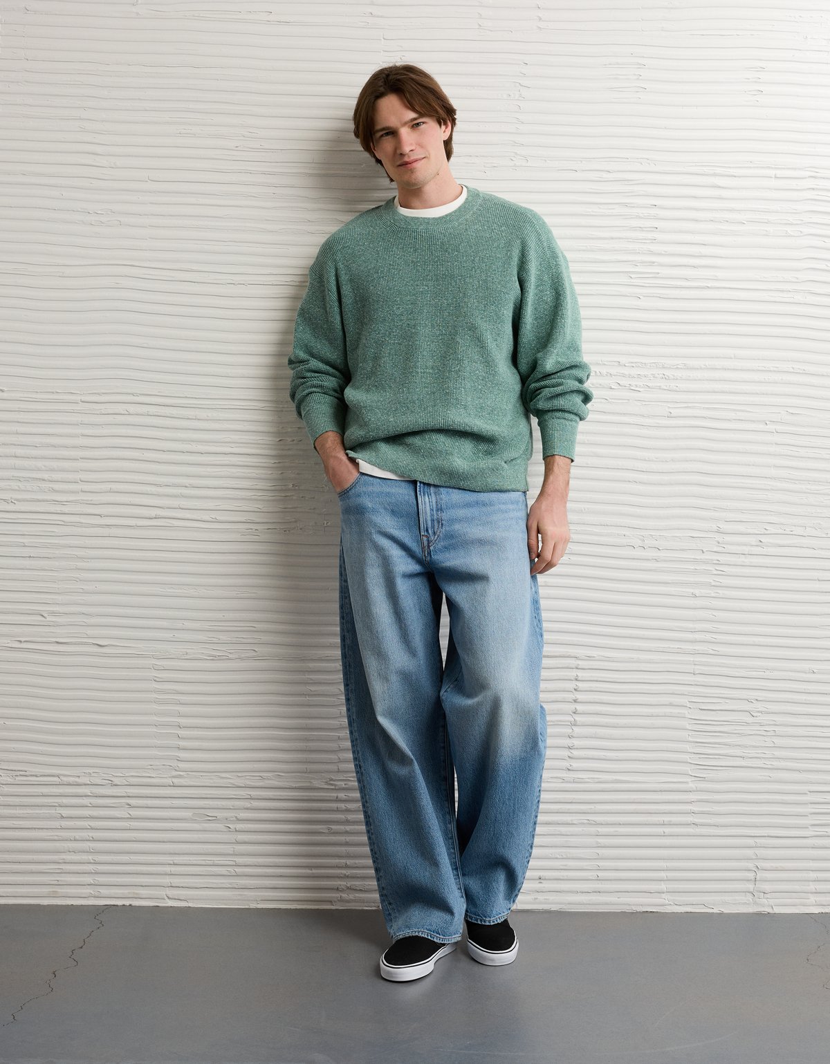 AE Waffle Knit Sweater - image 5