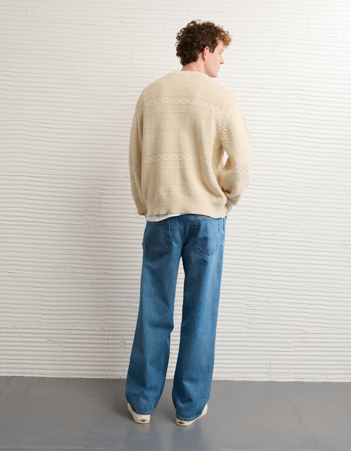 AE Textured Sweater - image 2