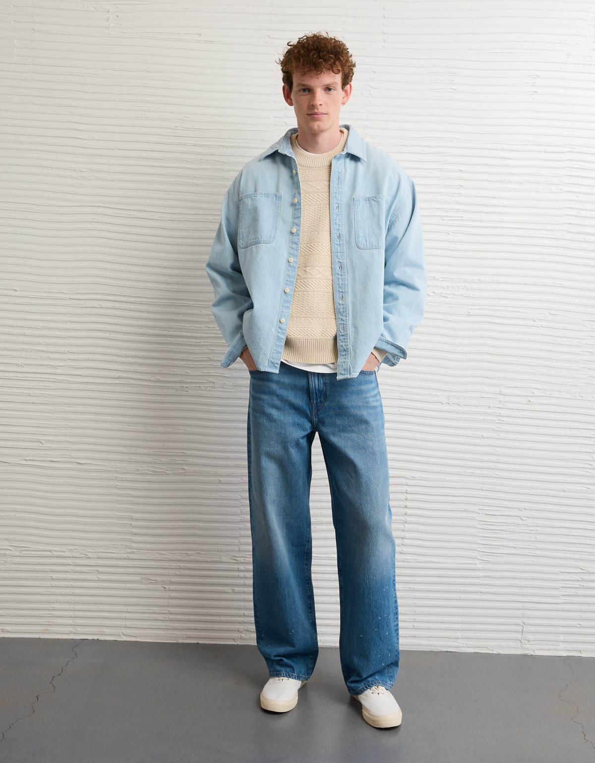 AE Textured Sweater - image 5