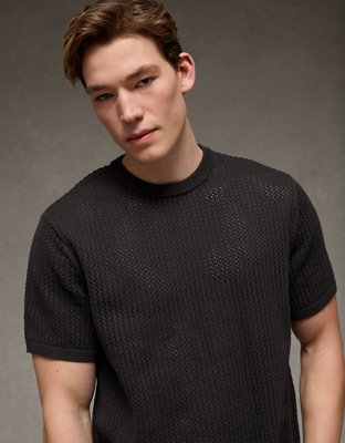 AE Open-Knit Sweater T-Shirt from American Eagle - $49.45