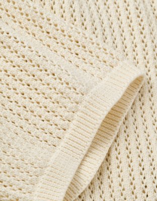 AE Open-Knit Sweater T-Shirt