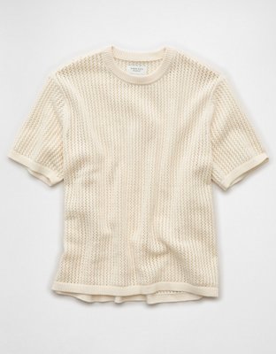AE Open-Knit Sweater T-Shirt