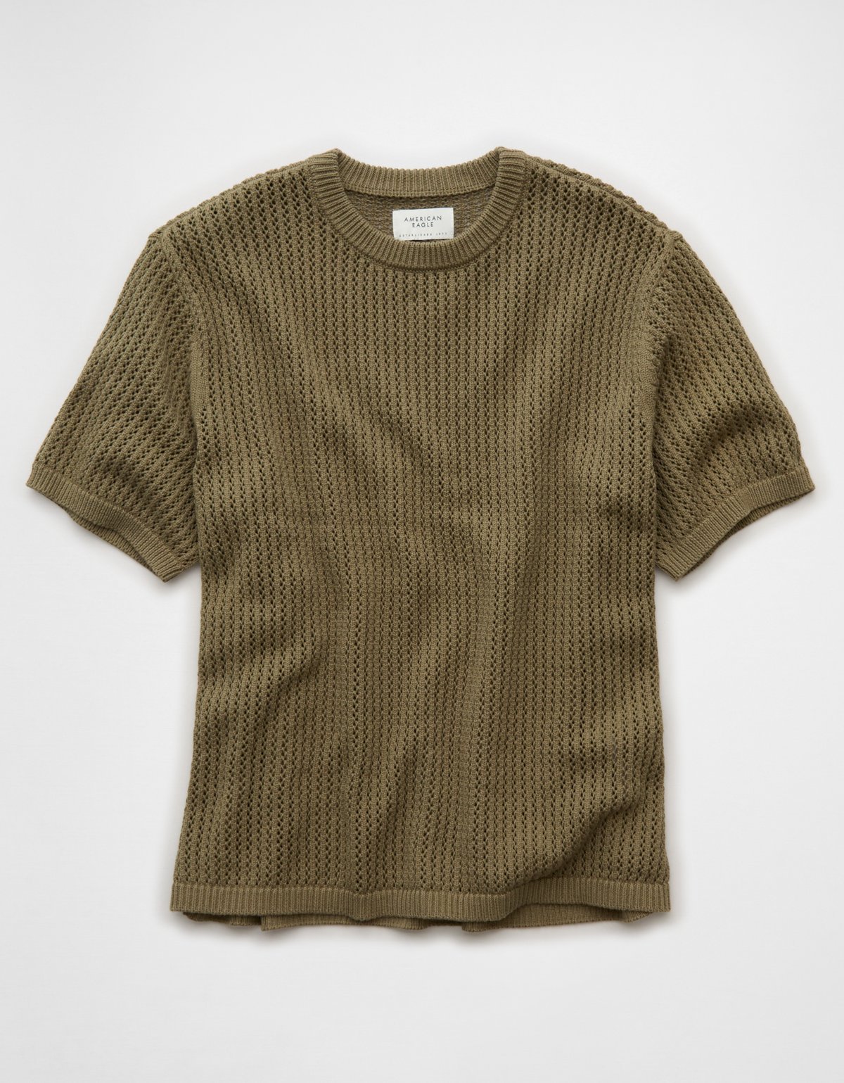 AE Open-Knit Sweater T-Shirt - image 3