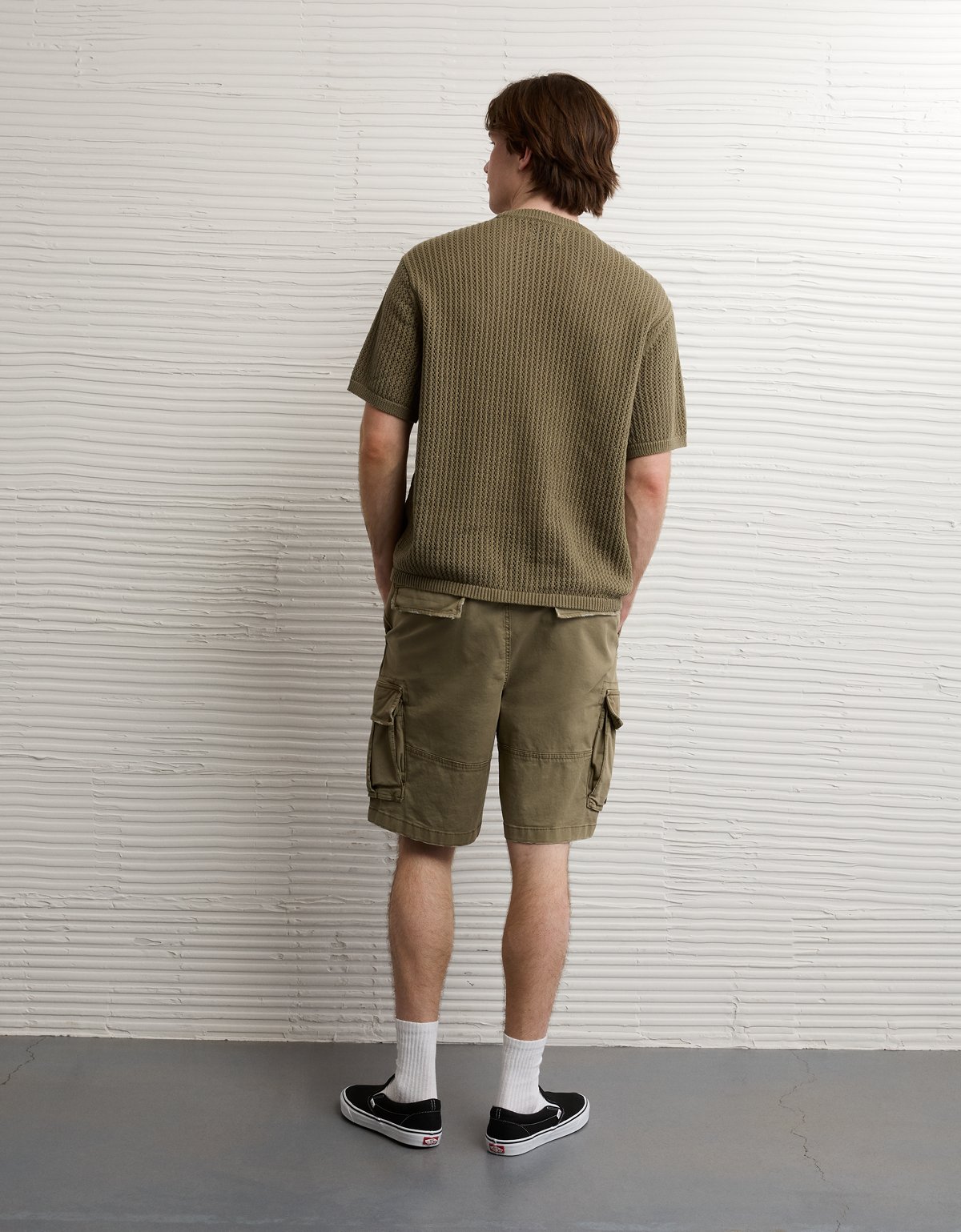 AE Open-Knit Sweater T-Shirt - image 2
