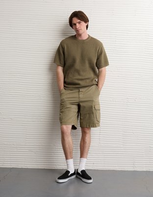 AE Open-Knit Sweater T-Shirt