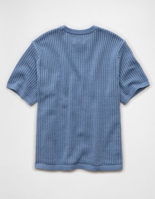 AE Open-Knit Sweater T-Shirt