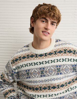 AE Cozy Cabin Fairisle Sweater