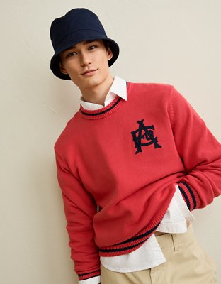 AE Graphic Crew Neck Sweater from American Eagle - $52.46
