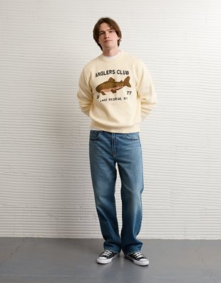 AE Graphic Crew Neck Sweater