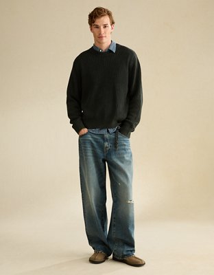 AE Fisherman Crew Neck Sweater