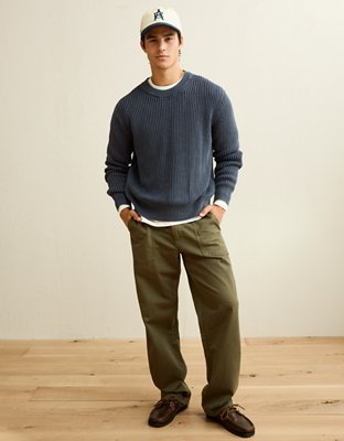 AE Fisherman Crew Neck Sweater
