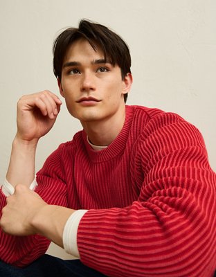 AE Fisherman Crew Neck Sweater