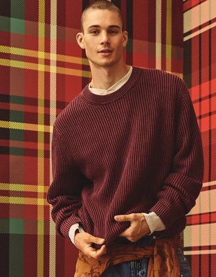 AE Fisherman Crew Neck Sweater