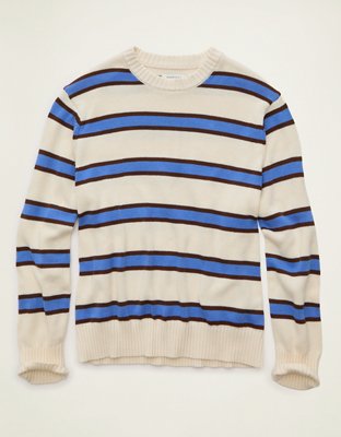 AE Striped Crew Neck Sweater