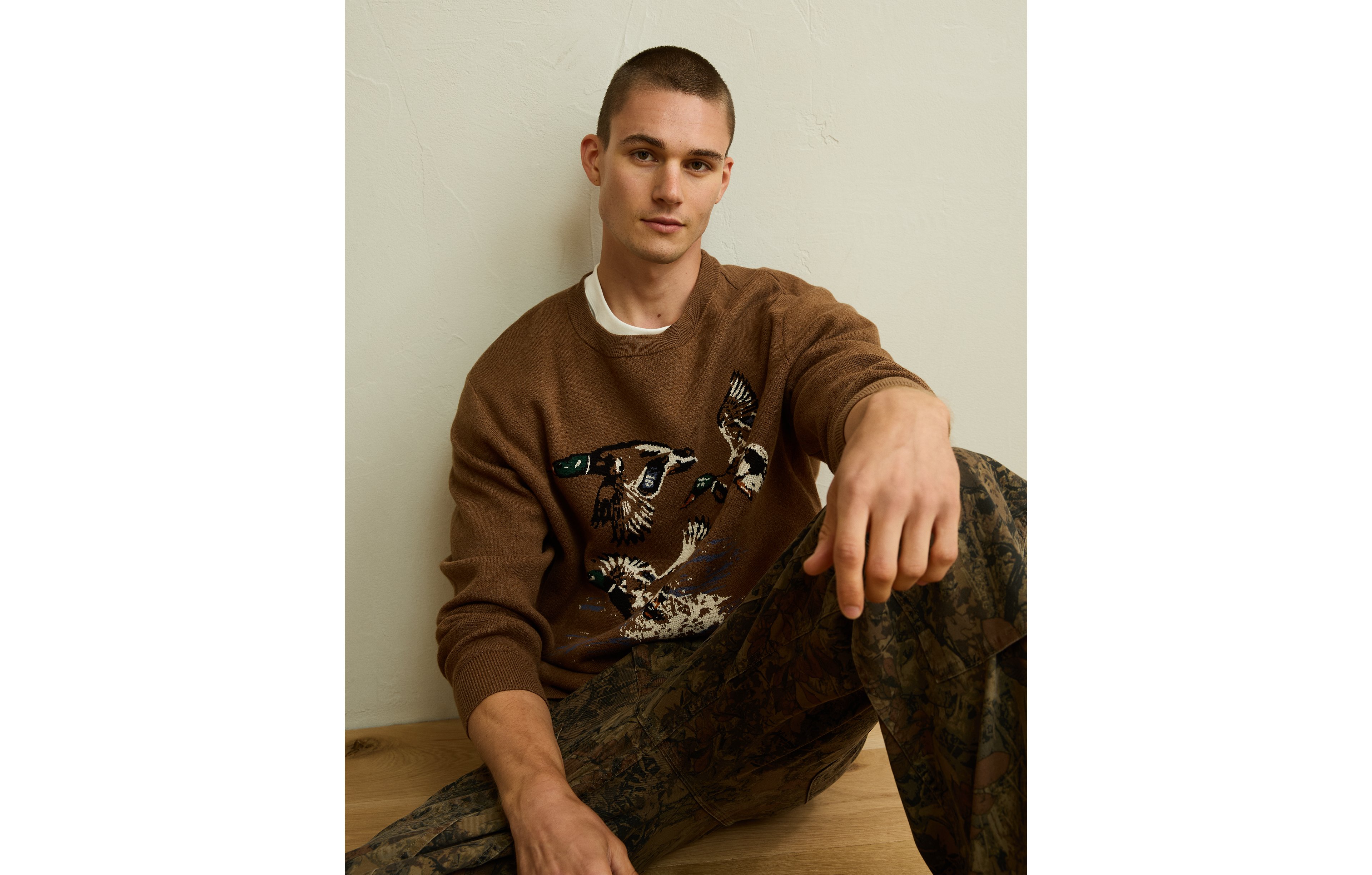 AE Graphic Crew Neck Sweater