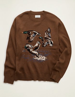 AE Graphic Crew Neck Sweater