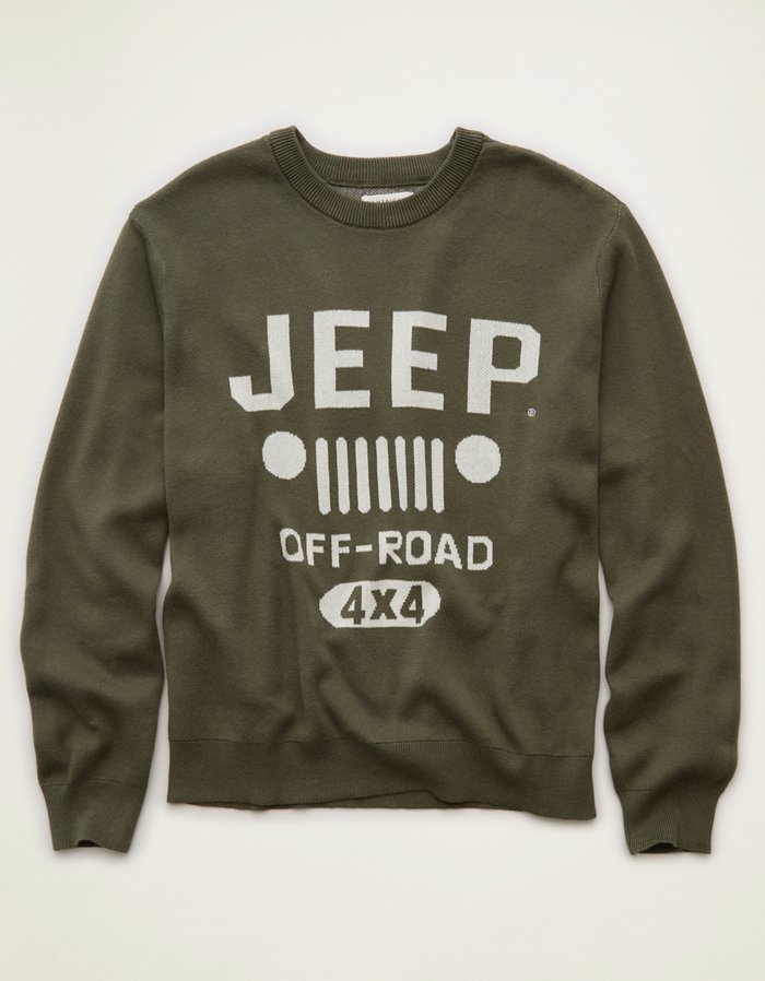 AE Jeep Graphic Sweater