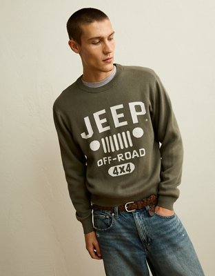 AE Jeep Graphic Sweater