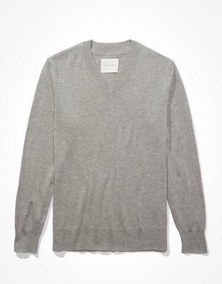 american eagle v neck sweater