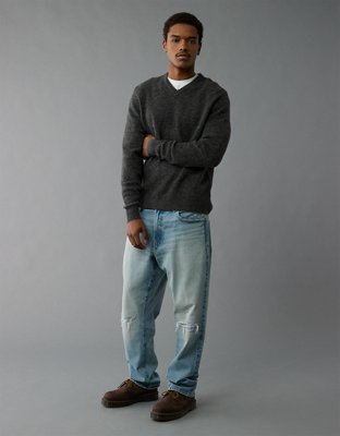 AE Brushed V-Neck Sweater