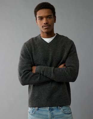 AE Brushed V-Neck Sweater