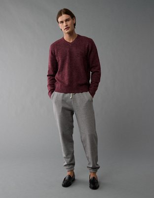 AE Brushed V-Neck Sweater