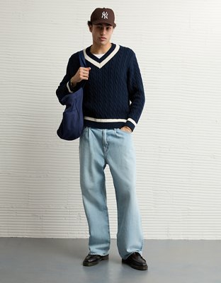 AE V-Neck Cricket Sweater