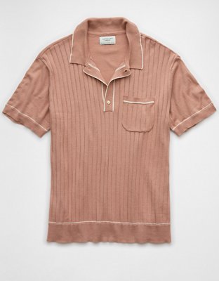 AE Weekend Tipped Sweater Polo Shirt