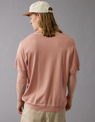 AE Weekend Tipped Sweater Polo Shirt