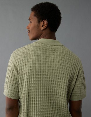 AE Weekend Sweater Polo Shirt
