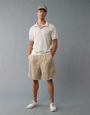 AE Weekend Tipped Sweater Polo Shirt