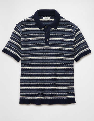 AE Shaker Stitch Crew Neck Sweater AE Shaker Stitch Crew Neck Sweater