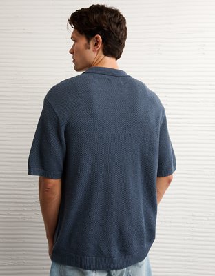 AE Pique Sweater Polo Shirt