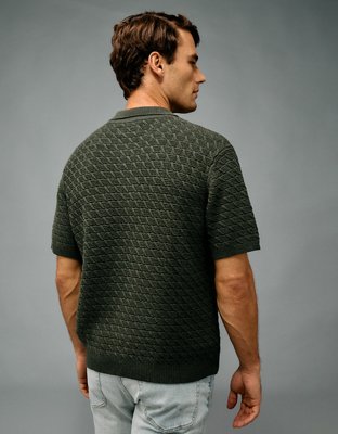 AE Sweater Polo Shirt