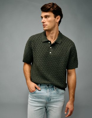 AE Sweater Polo Shirt
