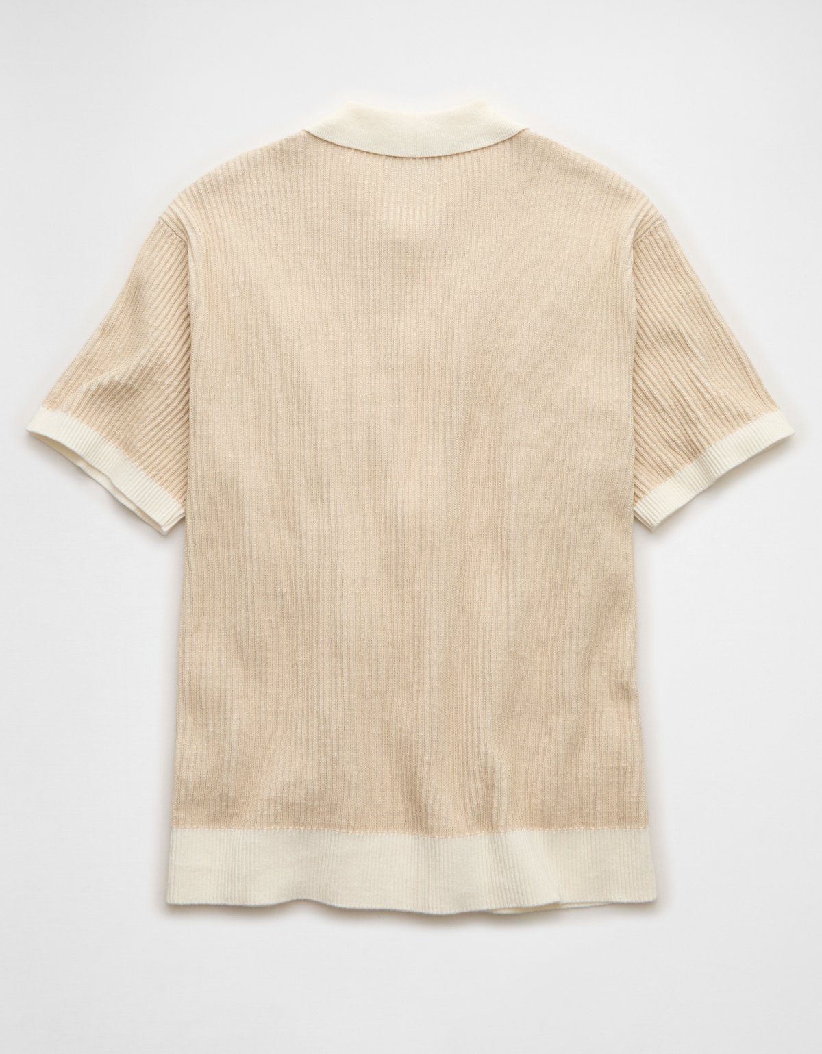 AE Striped Button-Up Sweater Polo - image 4