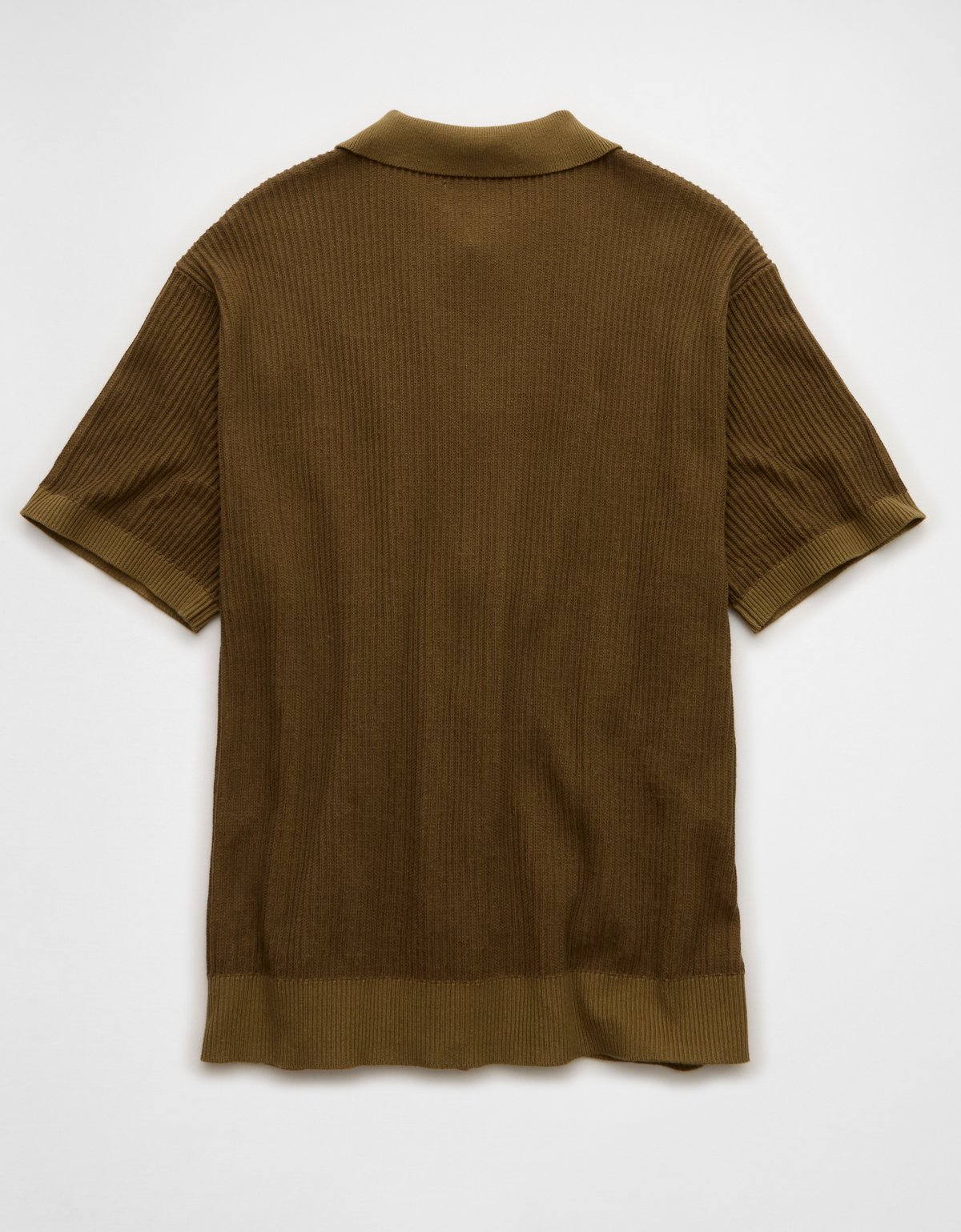 AE Striped Button-Up Sweater Polo - image 4