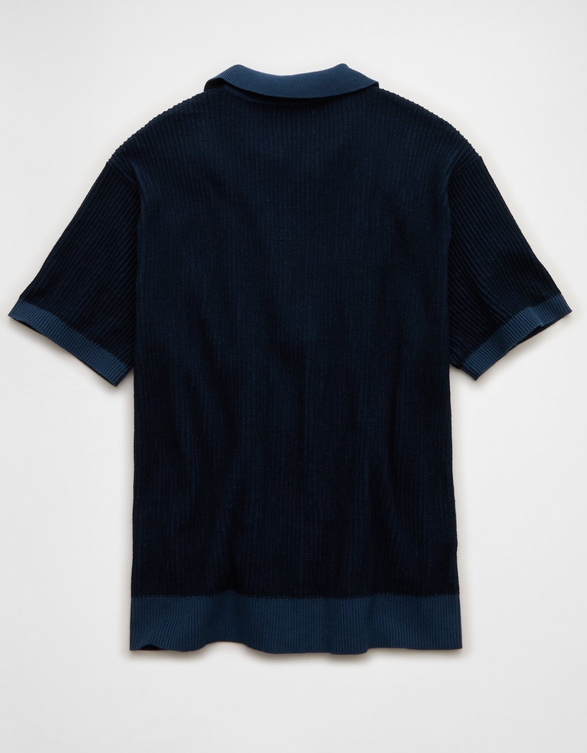 AE Striped Button-Up Sweater Polo - image 4