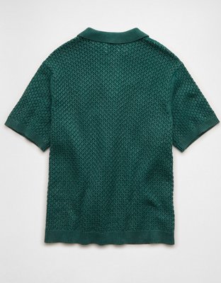 Polo en tricot délavé AE