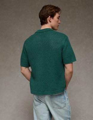 Polo en tricot délavé AE