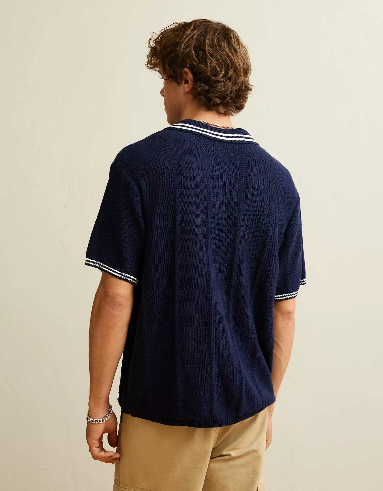 AE Graphic Sweater Polo - thumbnail 2