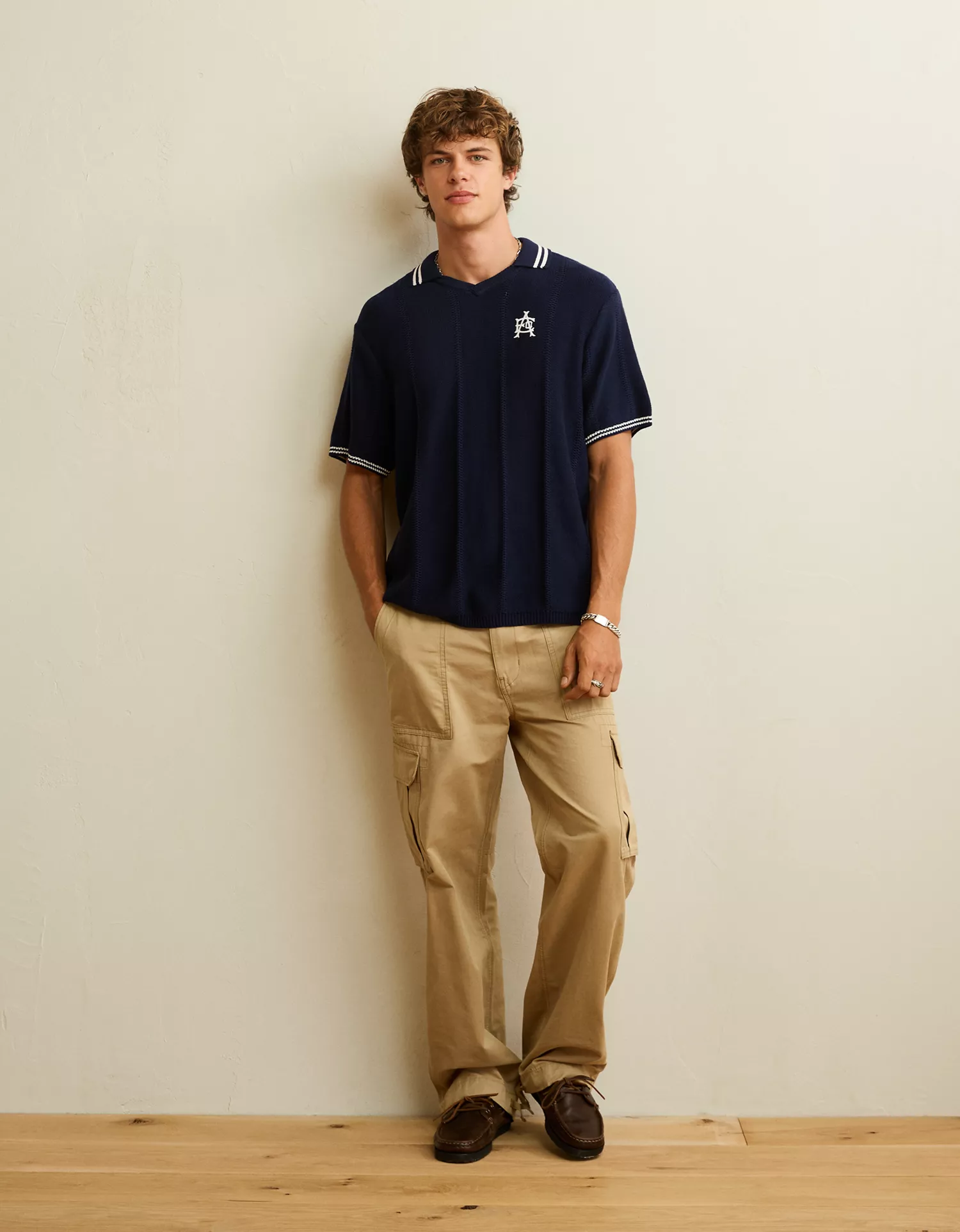 AE Graphic Sweater Polo - thumbnail 4