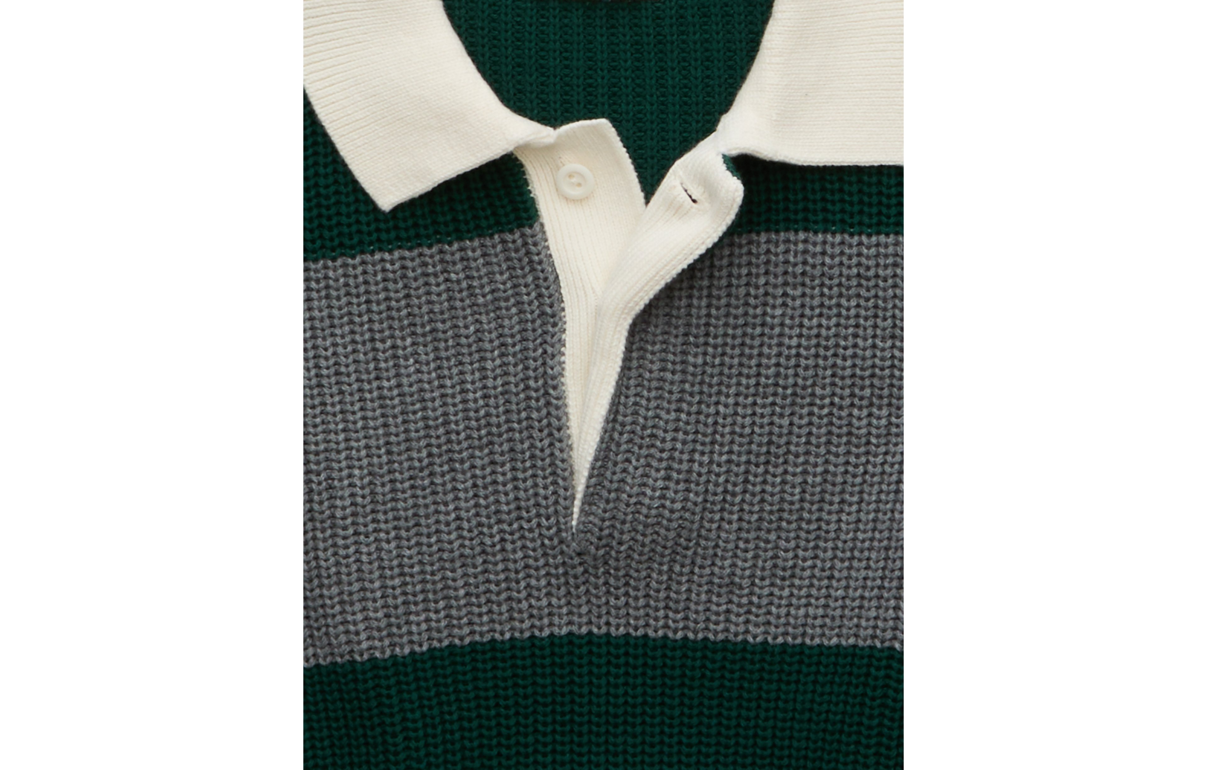 AE Shaker Stitch Rugby Sweater Polo