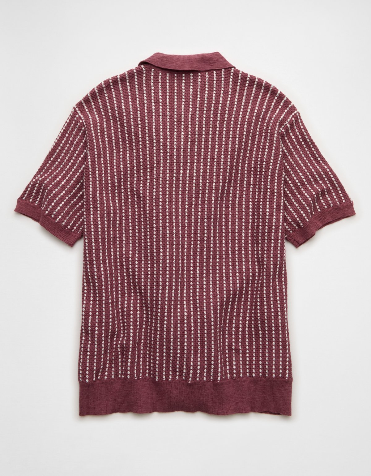 AE Button-Up Sweater Polo Shirt - image 4