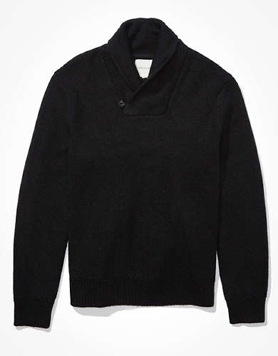 AE Super Soft Shawl Collar Sweater